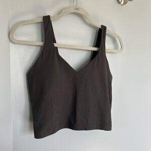 Lululemon Align Tank - ribbed - graphite grey